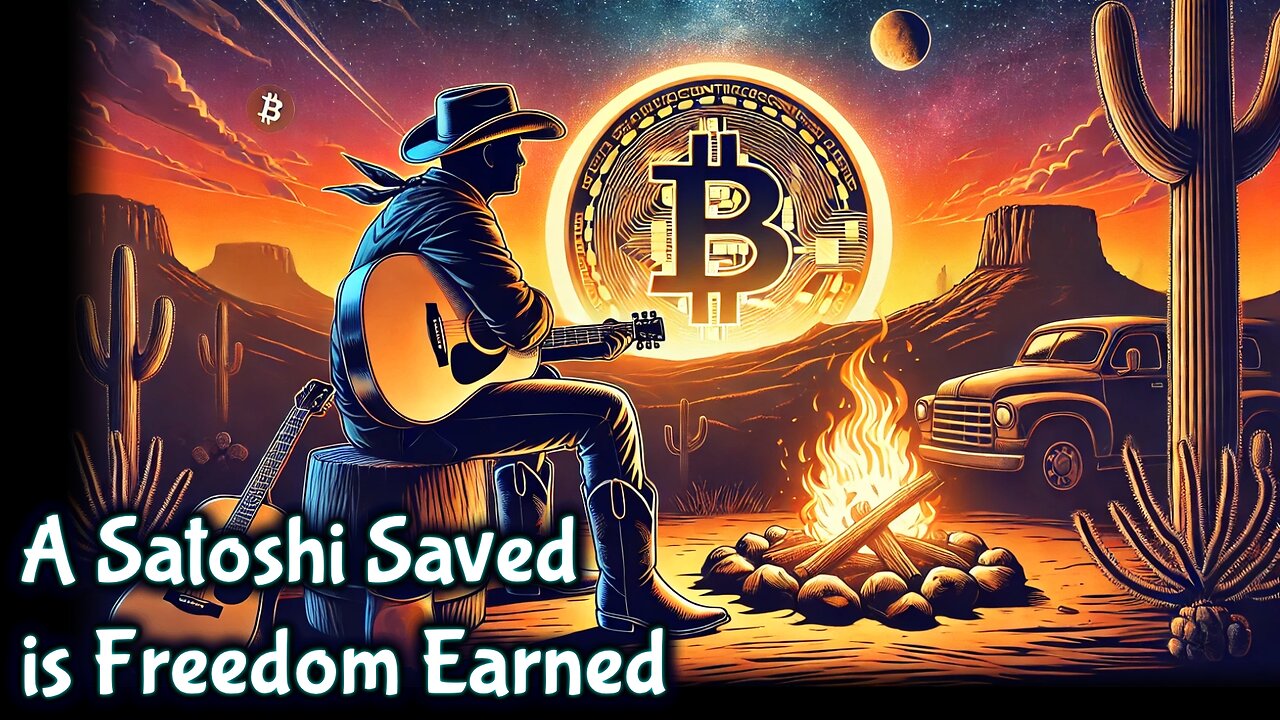 A Satoshi Saved Is Freedom Earned (Official Lyric Video)