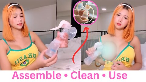 Manual Breast Pump Tutorial | Assembly, Cleaning & Proper Use Guide #breastfeeding #breastpump