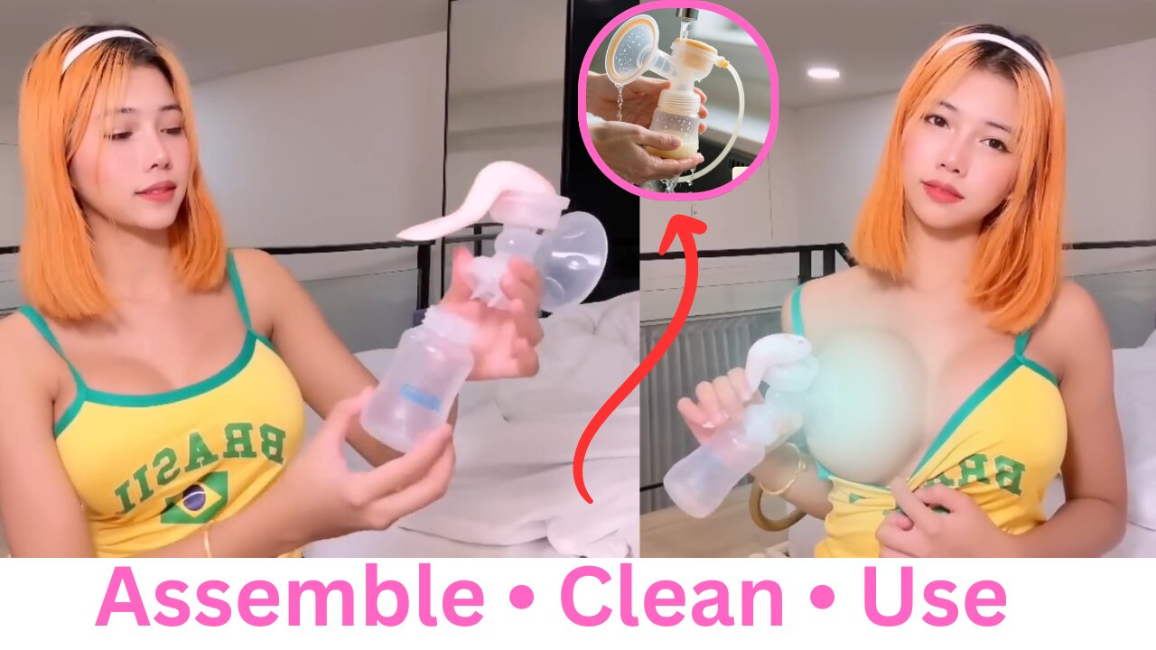 Manual Breast Pump Tutorial | Assembly, Cleaning & Proper Use Guide #breastfeeding #breastpump