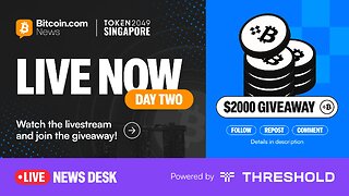 🚨 LIVE from Token2049 🚨 $2K Giveaway, News, Interviews, Insights, Alpha | Powered by Threshold