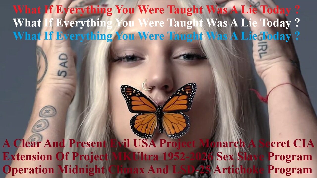 A Clear And Present Evil Project Monarch A Secret CIA Extension Of Project MKUltra Slave Program