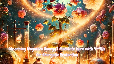 MEDITATE HERE with 444Hz for ENERGY PROTECTION, BOUNDARY STRENGTHENING | CLEANSING NEGATIVE ENERGY