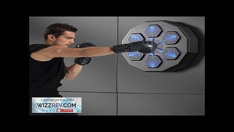 KALOAD 1PCS Smart Music Boxing Machine Wall Target with RGB Rythm Lighted Review