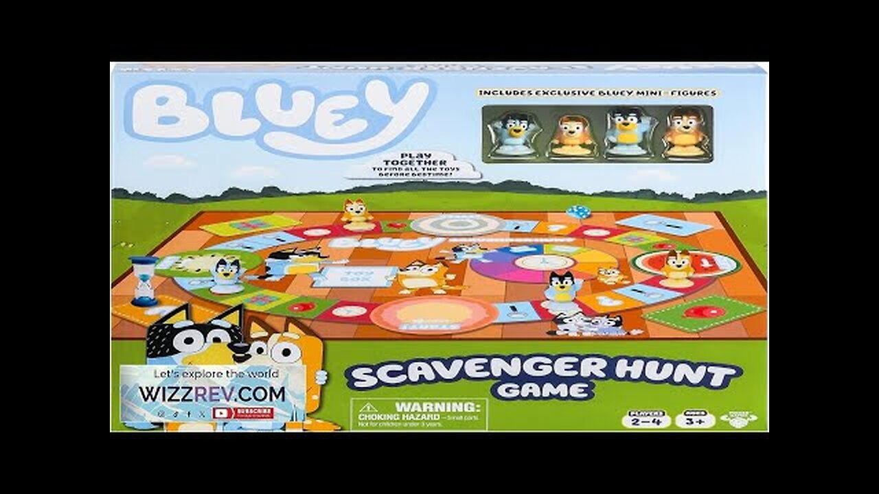 Bluey Scavenger Hunt Game. A Fun Board Game Full of Fun Activities Review