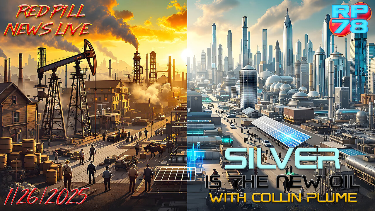 Silver is The New Oil with Collin Plume on Red Pill News
