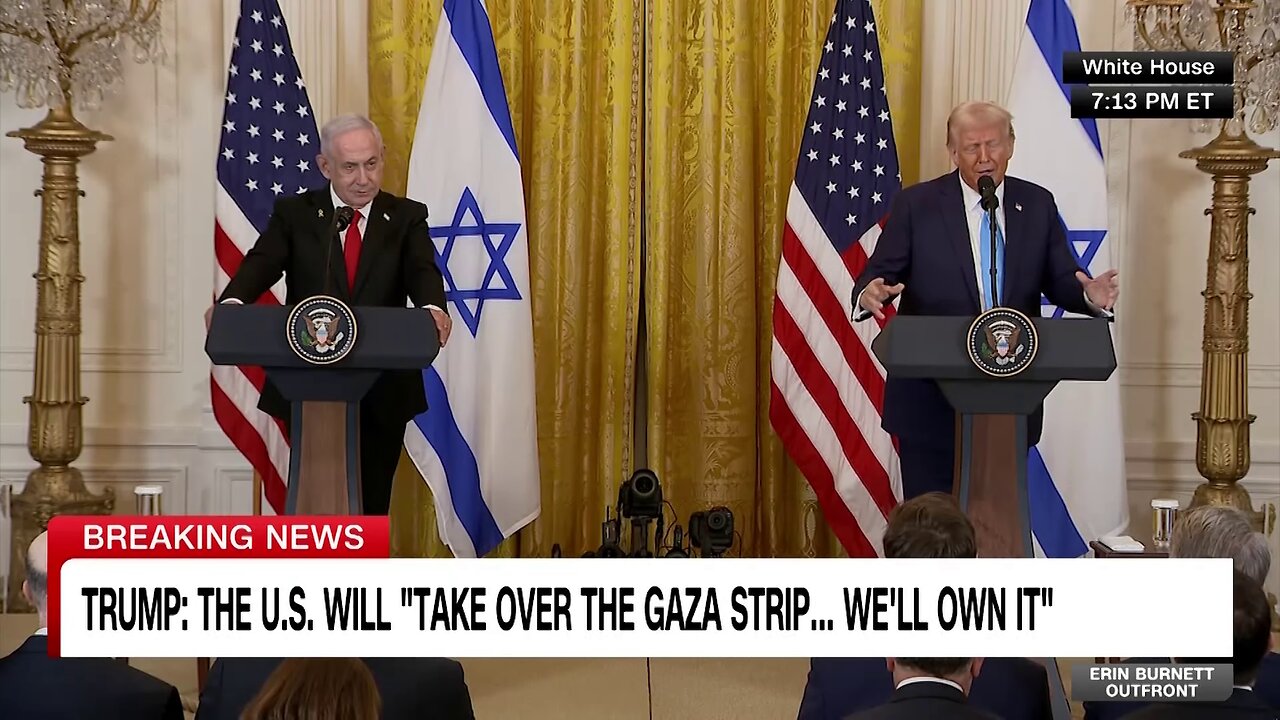 Trump: US will take ownership of the Gaza strip