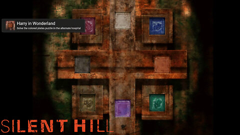 Silent Hill Colored Plates Puzzle