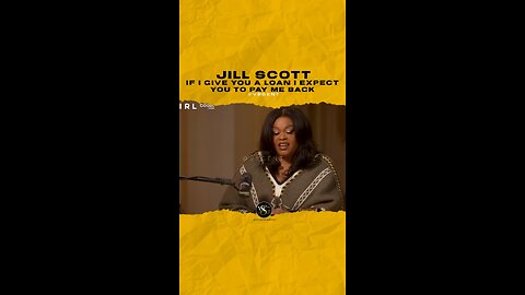 @missjillscott If I give you a loan I expect you to pay me back. #jillscott 🎥 @angiemartinezirl