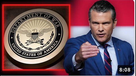 To Ensure Peace, We Must Prepare For War!" Sec. Hegseth Addresses Top Military Leaders & Defines The US Department Of War's Role In Preserving The American Republic