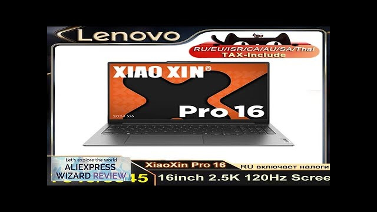 Lenovo Xiaoxin Pro 16 2024 8845H/7840HS 32+1 16inch 2.5K 120Hz Screen Review