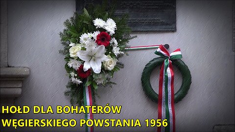 Kraków: hołd dla bohaterów węgierskiego powstania 1956