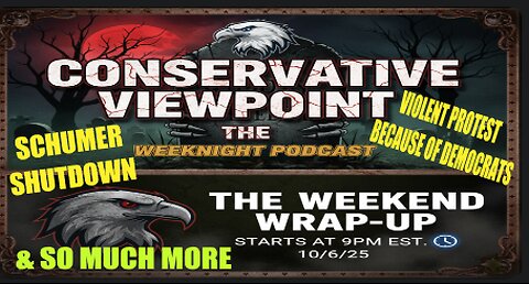TONIGHT @ 9PM EST. ON THE CONSERVATIVE VIEWPOINT: DISGUSTING EVENTS UNRAVELIING BECAUSE OF THE LEFT