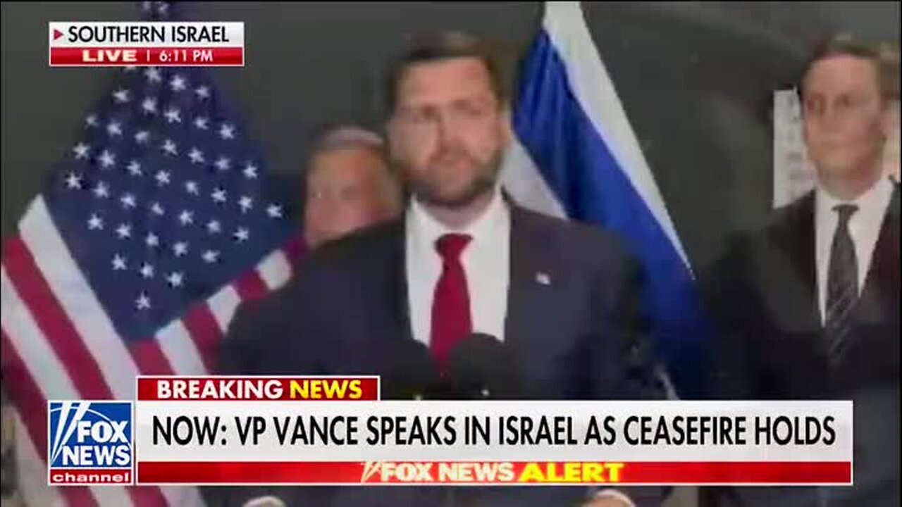 J.D. Vance Rips the Media Rooting for Failure in the Middle East