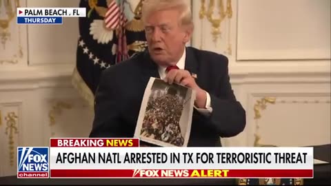 NEW_ Afghan national arrested, charged with terroristic threat in Texas