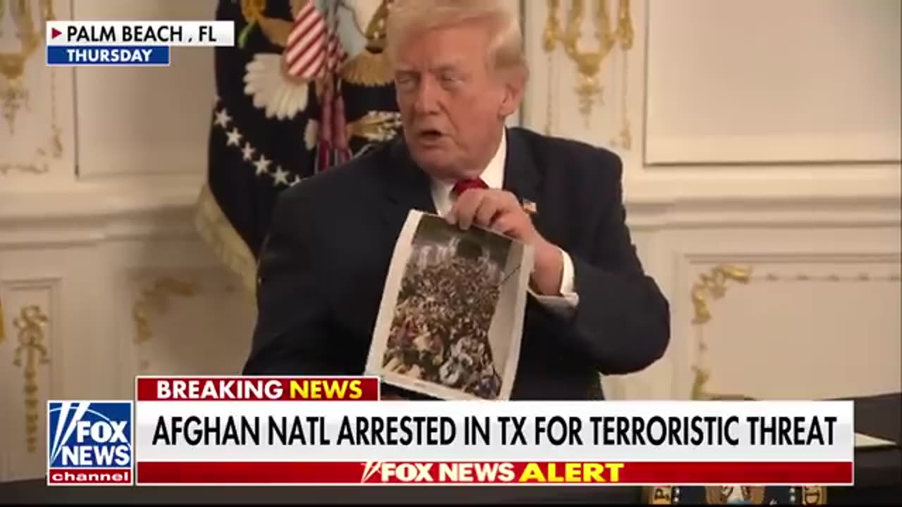 NEW_ Afghan national arrested, charged with terroristic threat in Texas