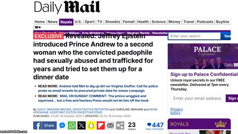 Why is Prince Andrew being targeted ?