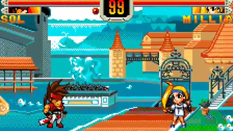 WonderSwan Color Longplay 005 Guilty Gear Petit 2