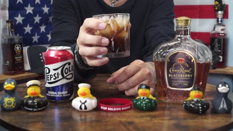 Paul Johnson - Crown Royal Blackberry Whiskey & Pepsi Cola Soda Shop