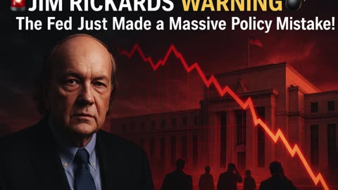 🚨Jim Rickards WARNING 💣 The Fed Just Made a Massive Policy Mistake!