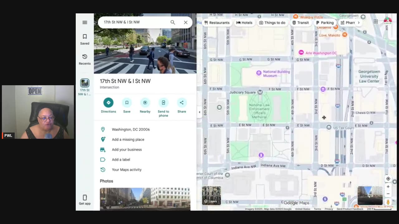 PWL: All eyes are on the shooting near the Whitehouse. #Live