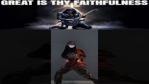 Rock Faith ~ Great Is Thy Faithfulness { Lyrics } { Ai } Remix 1 { Dance Ver. }