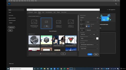 Adobe Photoshop CC-Basic Photoshop training-003 Preparing the workspace