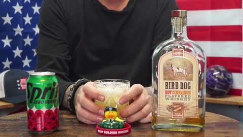 James Dent - Bird Dog Cinnamon Whiskey & Sprite Zero Sugar Winter Spiced Cranberry