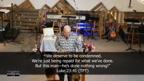 Ed Shirley "Three Men, Thre Crosses and One Hill" 2025-05-25