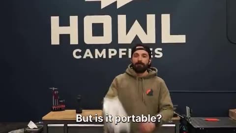 Portable fire invented in the USA