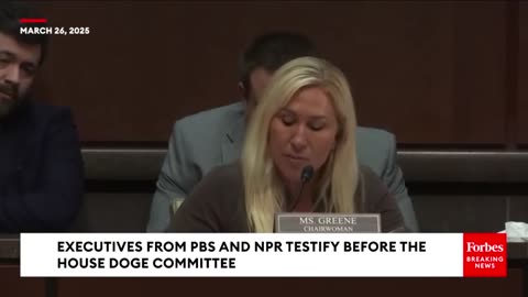 PBS and NPR get slow skewered for hours. 27MAR2025