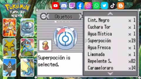 Descarga POKEMON FLORA SKY REBIRTH AL ESPAÑOL