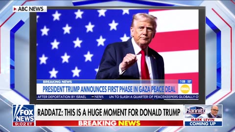 HANNITY MONOLOGUE: Even the Left-Wing Media Mob is Cheering Trump Over Peace Deal [WATCH]