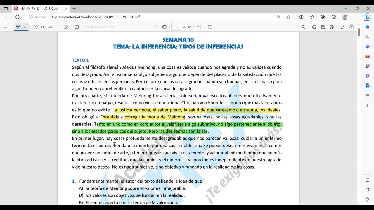 VONEX SEMIANUAL 2023 | Semana 10 | RV