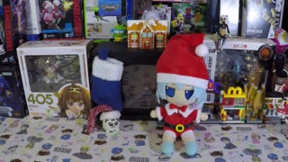 20cm Christmas Santa outfit with hat