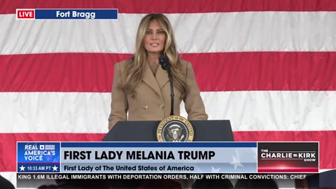 FLOTUS AT FORT BRAGG