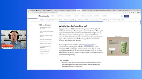 Supply Chain Finance - Cash flow strategy, financial engineering, or fraud?