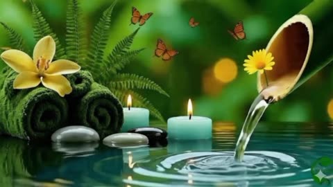 Deep Relaxation Fountain Sounds with Soft Piano | Stress Relief & Mental Calm