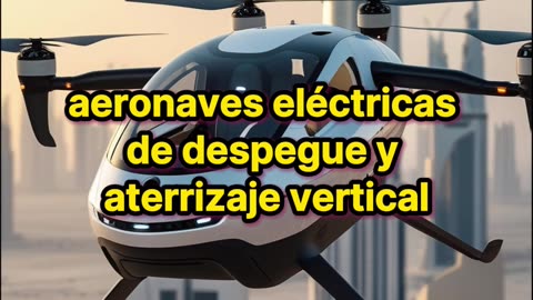 De la ciencia ficción a la realidad: taxis voladores en Dubái.