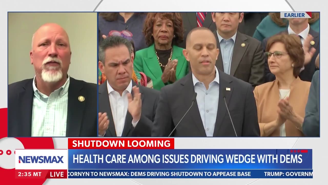 Rep Chip Roy criticized Senate Dems for blocking funding bills