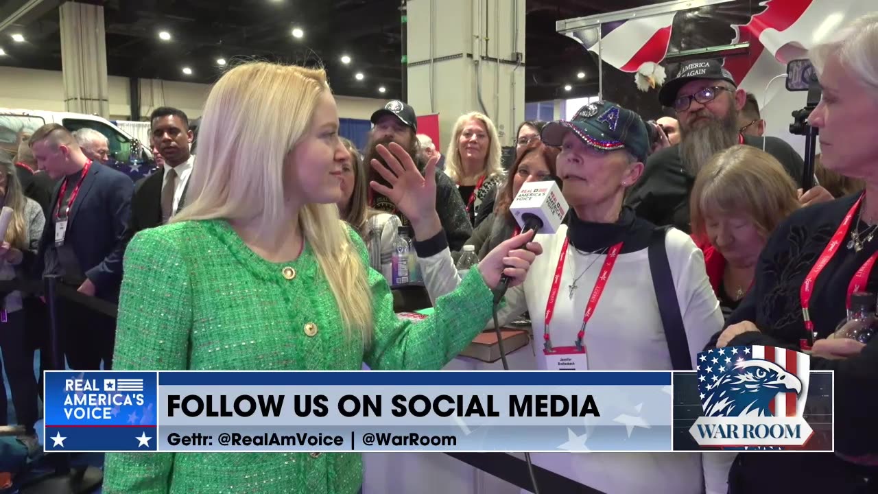 FIRED UP: Jayne Zirkle Interviews The WarRoom Posse At CPAC 2025