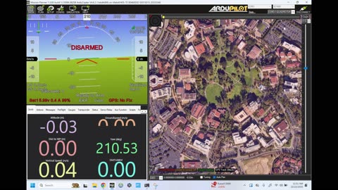 Preparing for flight