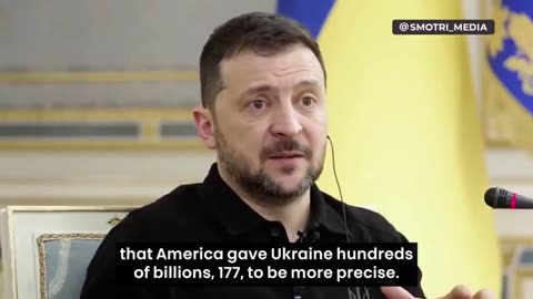 ZELENSKY: "I DON’T KNOW WHERE THE MONEY IS"—OVER $100 BILLION IN AID MISSING!