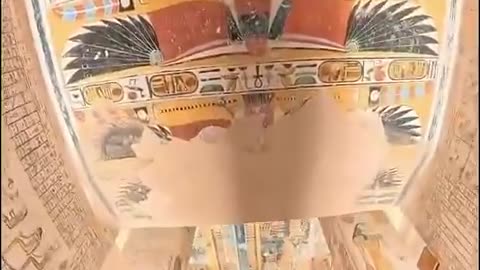 Tomb of Ramesses IX in Luxor’s Valley of the Kings, dating to 1129–1111 BC