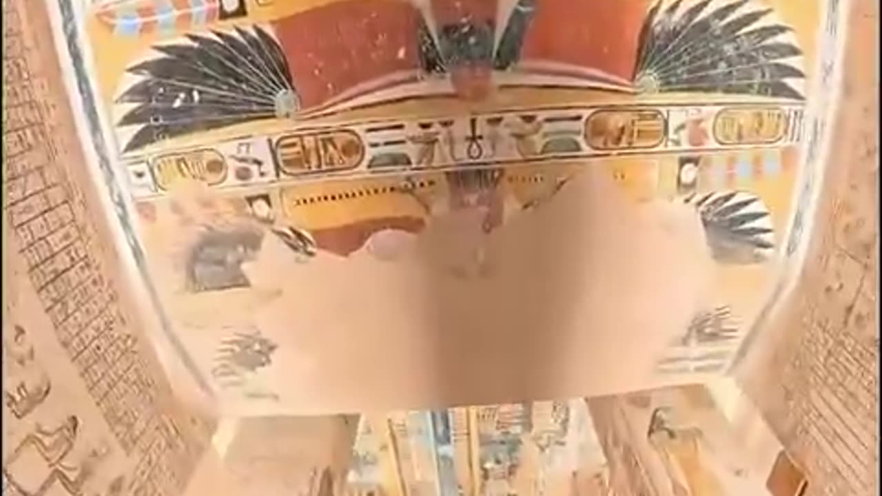 Tomb of Ramesses IX in Luxor’s Valley of the Kings, dating to 1129–1111 BC