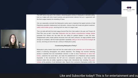 The 20 Point Plan, the Gaza Humanitarian Foundation + Hag Inc ™️: Episode 168 Beyond the Lines Podcast