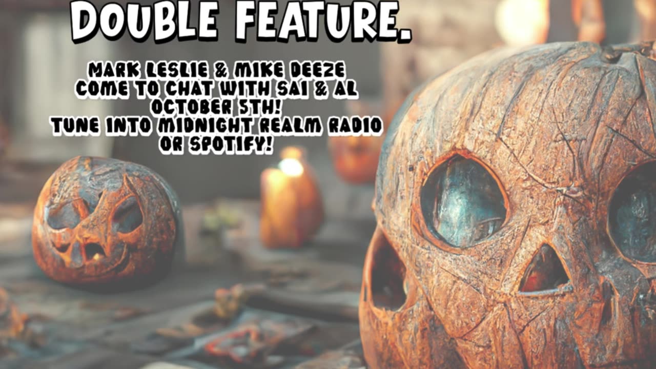 🎙️🕯️ DOUBLE DOSE OF DARKNESS: Histories of Horror Kicks Off October! 🎃👻 🕯️