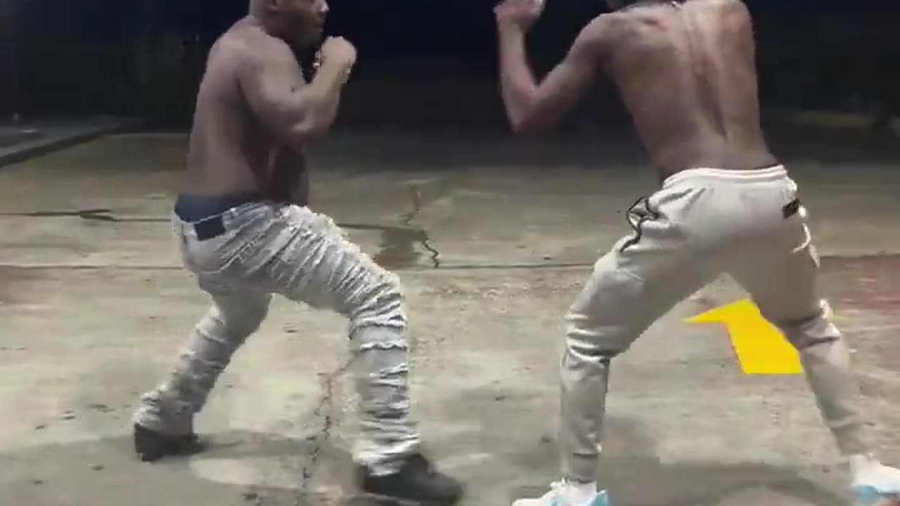 Bro wanted to fight when he still didn’t recover from that first punch