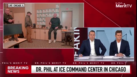 LIVE NOW: Dr. Phil and Tom Homan are in an ICE Command Center in Chicago.