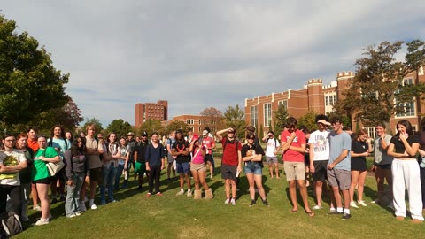 Bro Jim Gilles Preaches at Oklahoma University 10-16-25 Part 15