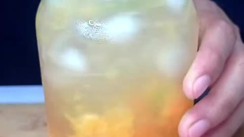 Orange Mojito ASMR #shorts #asmrcooking #youtubeshorts #orangemojito #mojito